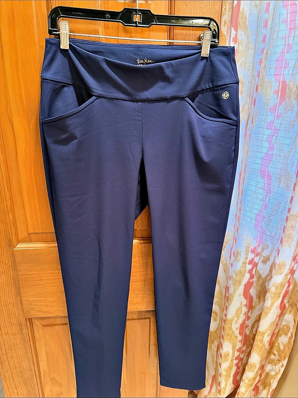 Lilly Pulitzer UPF 50+ Luxletic Corso Pant Navy Blue Size 10